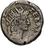 Nerone (54-68) Tetradramma di Alessandria in ... 