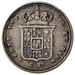 NAPOLI Ferdinando II (1830-1859) 20 Grana ... 