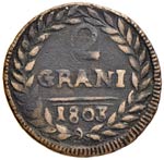 PALERMO Ferdinando III (1759-1816) 2 Grani ... 