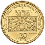 SAN MARINO 20 Euro 2002 - AU (g 6,47) Senza ... 