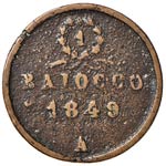 Repubblica romana (1848-1849) Baiocco 1849 - ... 