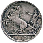 Vittorio Emanuele III (1900-1946) 10 Lire ... 