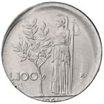 REPUBBLICA ITALIANA (1946-) 100 Lire 1961 - ... 