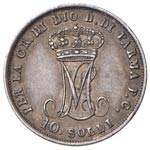 PARMA Maria Luigia (1814-1847) 10 Soldi 1830 ... 