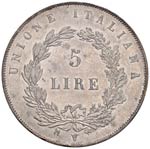 VENEZIA Governo Provvisorio (1848) 5 Lire ... 