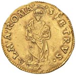 Clemente VII (1523-1534) Doppio ducato - ... 