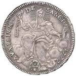Pio VI (1774-1799) Mezzo scudo 1777 A. III - ... 