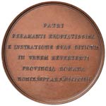 Pio IX (1846-1878) Medaglia 1857 A ricordo ... 