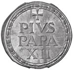 Pio XII (1939-1958) Bolla - PB (g 37,74 - Ø ... 