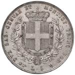Vittorio Emanuele II (1849-1861) 5 Lire 1854 ... 