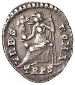 Valente (364-378) Siliqua (Treviri) Busto ... 