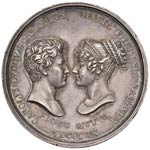 Medaglie dei Savoia - Medaglia 1820 Nozze di ... 