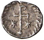 Giustiniano I (527-565) Mezza siliqua ... 