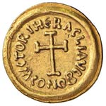 Eraclio (610-641) Tremisse (Ravenna) Busto ... 
