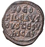 Teofilo I (829-842) Follis - Busto coronato ... 