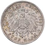 GERMANIA Prussia Guglielmo II (1888-1918) 5 ... 