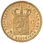 OLANDA Willem (1815-1840) 10 Gulden 1840 - ... 