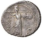ROMA REPUBBLICA Procilia - Denario (80 a.C.) ... 