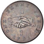 SIERRA LEONE Sierra Leone Company Penny 1791 ... 
