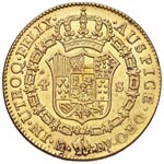 SPAGNA Carlo III (1759-1788) 4 Escudos 1786 ... 