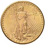 USA 20 Dollari 1925 - Fr. 177 AU (g 33,37) ... 