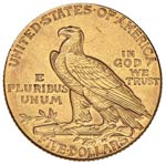 USA 5 Dollari 1910 - Fr. 148 AU (g 8,32)