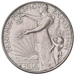 USA Mezzo dollaro 1915 Panama Pacific ... 
