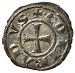 MESSINA Corrado (1250-1254) Mezzo denaro - ... 