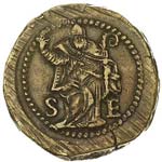 MILANO Carlo V  (1535-1556) Peso monetario ... 