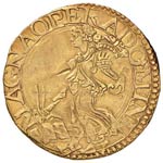 NAPOLI Carlo V (1516-1556) Doppia sigla IBR ... 