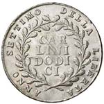 NAPOLI Repubblica partenopea (1799) Piastra ... 