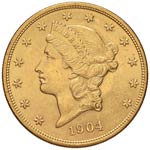 USA 20 Dollari 1904 - ... 