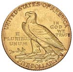 USA 5 Dollari 1908 - Fr. 148 AU (g 8,31) ... 