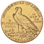 USA 5 Dollari 1913 - Fr. 148 AU (g 8,35) ... 