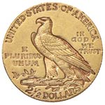 USA 2,50 Dollari 1911 - Fr. 120 AU (g 4,18)