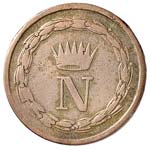MILANO Napoleone (1805-1814) 10 Centesimi ... 