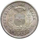 CILE Peso 1883 - KM ... 