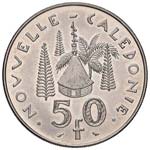 FRANCIA Nuova Caledonia - 50 Franchi 1967 - ... 