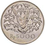 INDONESIA 5.000 Rupie 1974 - KM 40 AG (g ... 