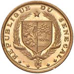 SENEGAL 10 Franchi 1968 ... 