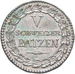 SVIZZERA Graubünden - 5 Batzen 1820 - HMZ2 ... 