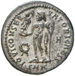 Licinio II (+ 324) Follis (Cyzicus) Busto ... 