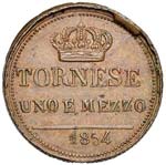 NAPOLI Ferdinando II (1830-1859) Tornese uno ... 