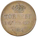 NAPOLI Ferdinando II (1830-1859) Tornese uno ... 