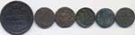 Lotto di 6 monete di Benedetto XIV. Come da ... 
