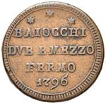 Pio VI (1774-1799) Fermo - Sampietrino 1796 ... 