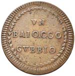 Pio VI (1774-1799) Gubbio - Baiocco A. XV - ... 