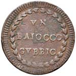 Pio VI (1774-1799) Gubbio - Baiocco A. XVI - ... 