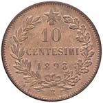 Umberto I (1878-1900) 10 Centesimi 1893 R - ... 