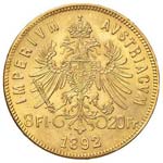 AUSTRIA 8 Fiorini 1892 - AU (g 6,46)